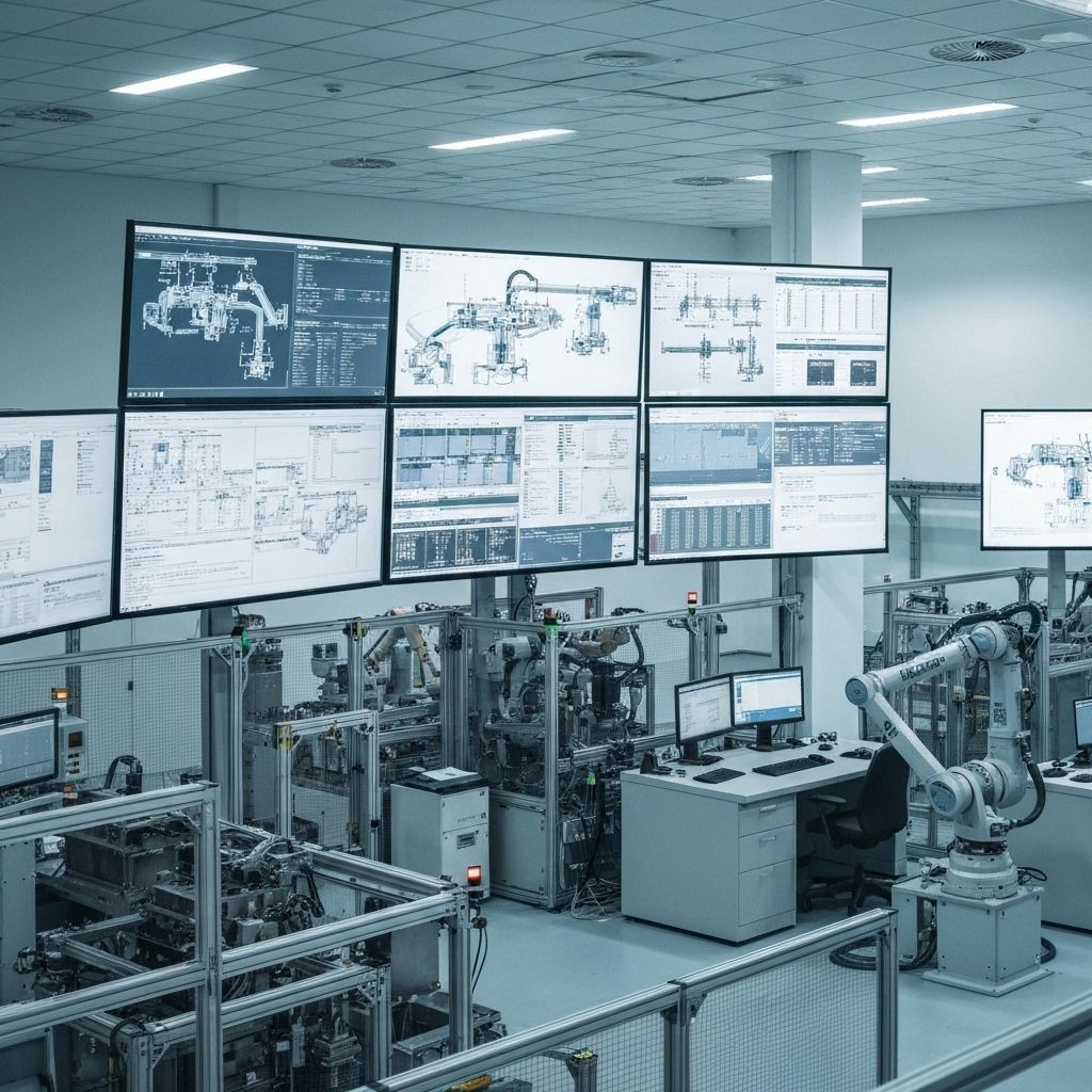 Modern industrial automation facility